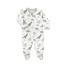 Noomie - Dinosaurs Zipper Footie Image 2