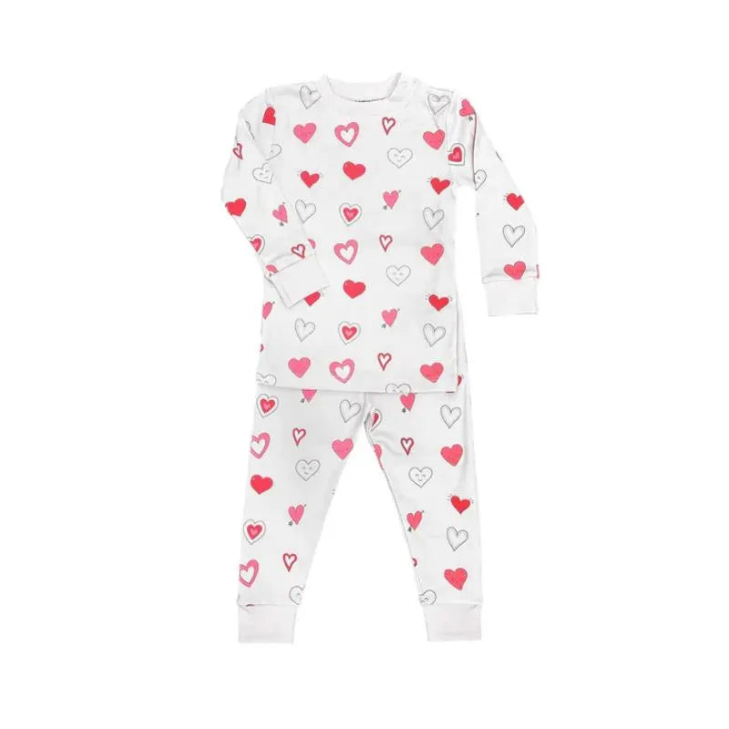 Noomie - Two Piece Pajama Valentine Hearts Image 2