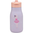 Nouka 10 oz Insulated Stainless Steel Kids Water Bottle, Fleur the Ballerina Image 1
