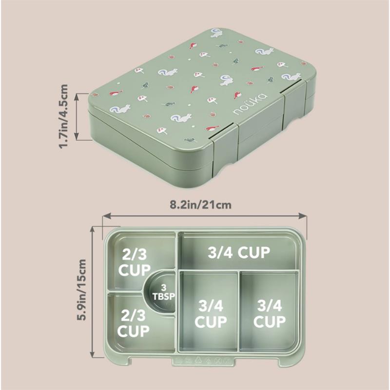 Nouka Design Bento Lunch Box, Dazzle Image 5