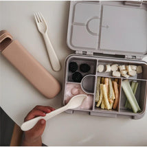 Nouka - Reusable Utensil Set & Carry Case Soft Blush Image 2