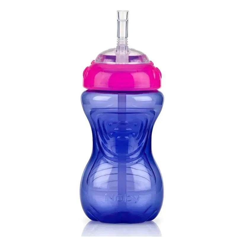Nuby - 1Pk 10Oz Ns Flexi Straw Cup, Assorted Colors Image 4