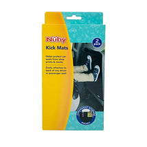Nuby - 2 Pk Kick Mats, Black Image 2