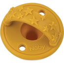 Nuby 2Pk 3D Silicone Pacifier/Soother With Silicone Cherry Baglet, 0M+, Neutral Image 2