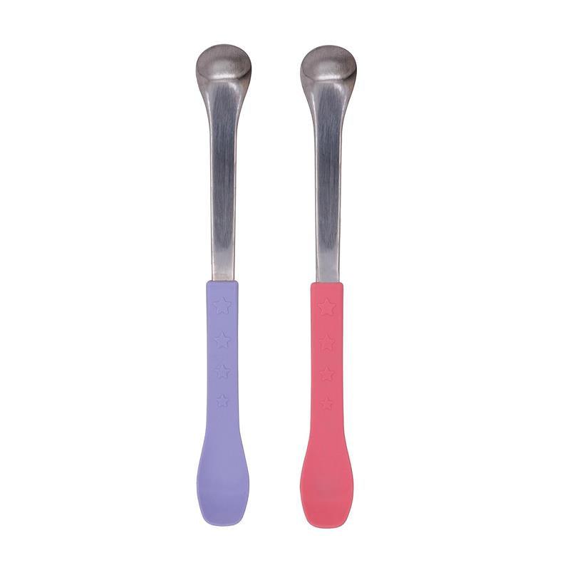 Nuby - 2Pk Feeding Spoon, Assorted Colors Image 1