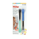 Nuby - 2Pk Feeding Spoon, Assorted Colors Image 5