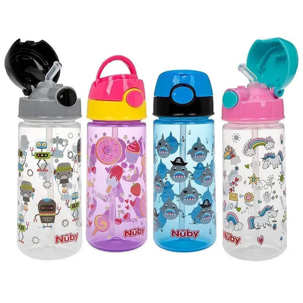 Nuby Bottle Water Kids Nuby Kid's Flip-it Reflex Push Button On