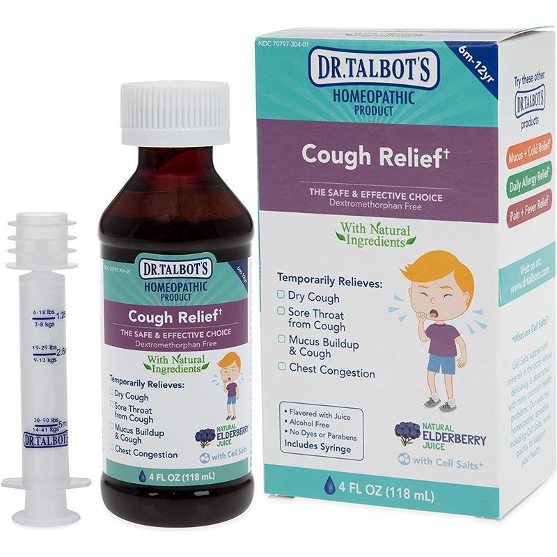 Nuby - 4 Oz Homeopathic Dr Talbots Cough Relief Image 2