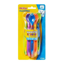 Nuby - 6 Pk Long Handle Wearing Spoons Image 2