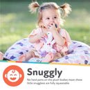 Nuby Calming Natural Flex Snuggleez Pacifier With Plush Combo Set For Cuddling With Comfort, Penguin Image 5