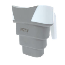 Nuby - Collapsible Bath Rinse Pail In, White/Gray Image 1