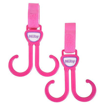 Nuby - Double Stroller Hook, Pink Image 1