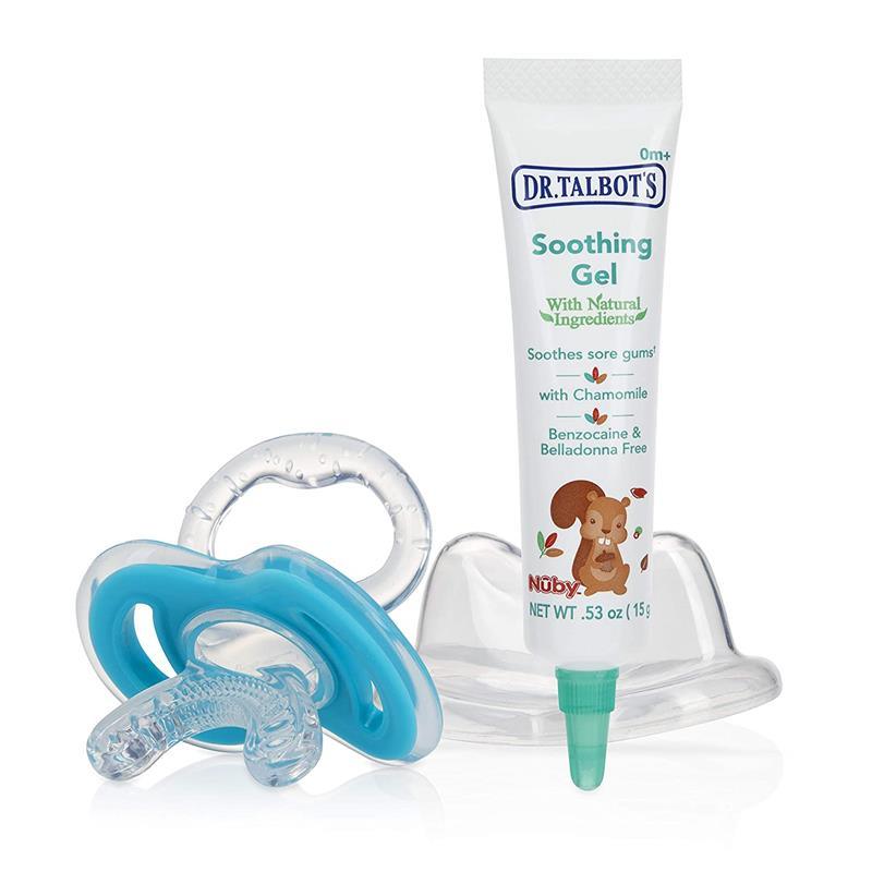 Nuby - Dr. Talbot's Naturally Soothing Gel + Gum - EEZ Teether Image 1