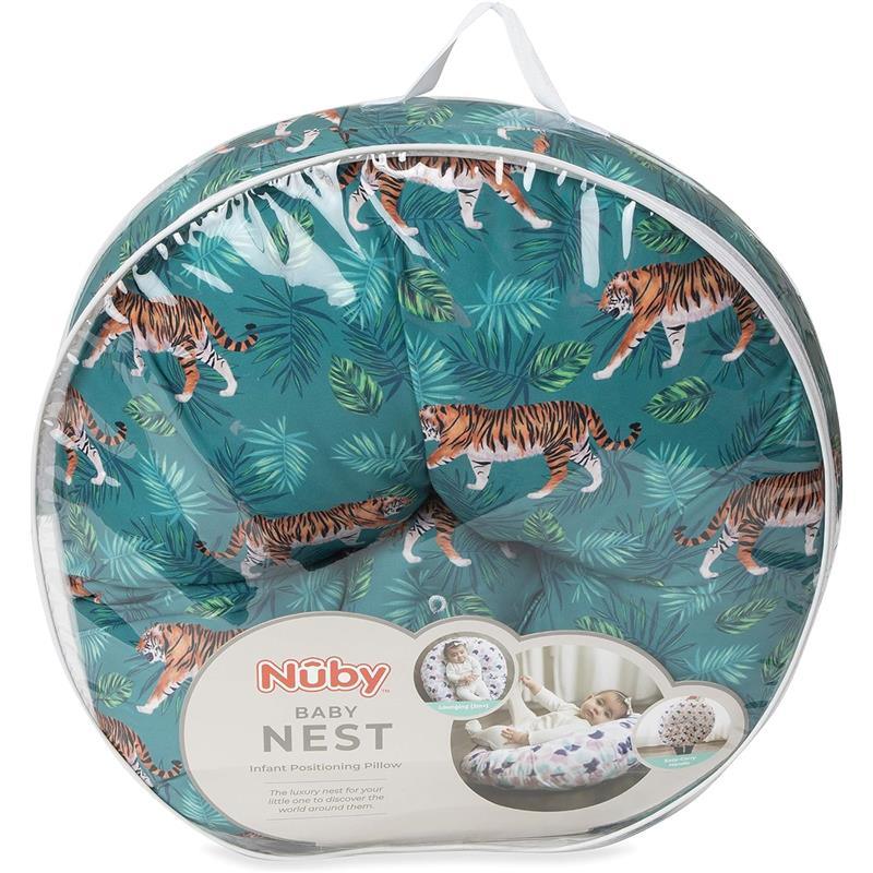 Nuby - Dr. Talbot's Tiger Print Baby Nest Lounger Pillow and Nursing Pillow Image 3