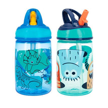 Nuby - Flip-It Active In Staw Bottle, Colors May Vary | 1-pack Image 1