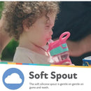 Nuby - Flip-It Reflex Bottle, Pink Leopard Image 8