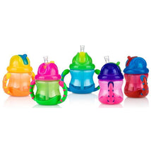 Nuby FlipN'sip Cup with 360° Straw 1-Pack, Colors May Vary Image 1