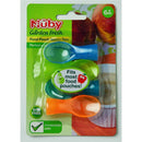 Nuby Garden Fresh 4-Pack Food Pouch Spoon Tips Image 1