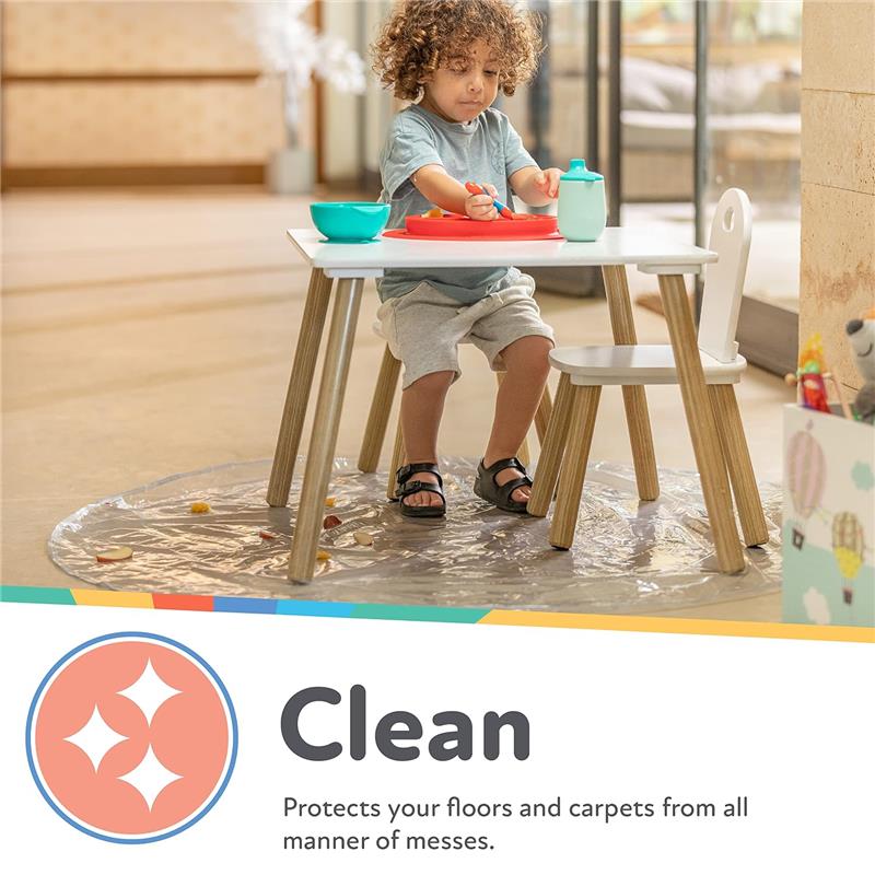 Nuby High Chair Waterproof Floor Mat 50 Image 5