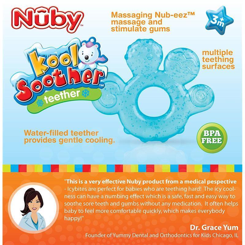 Nuby Ice Gel Filled Teether, Colors May Vary Image 4