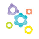 Nuby - IcyBite Teethers for Teething Relief, Ocean Rings Image 4