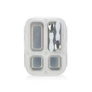 Nuby - Insulated Stainless Steel Travel Lunch Box, White Image 3