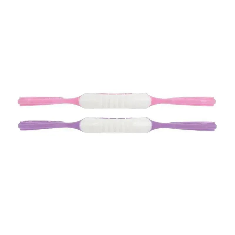 Nuby - Nuby Dip & Scoop Spoons, 2 Pack, Girl Image 2