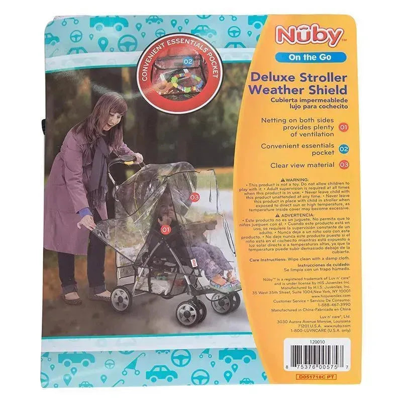 nuby jogging stroller weather shield Nuby