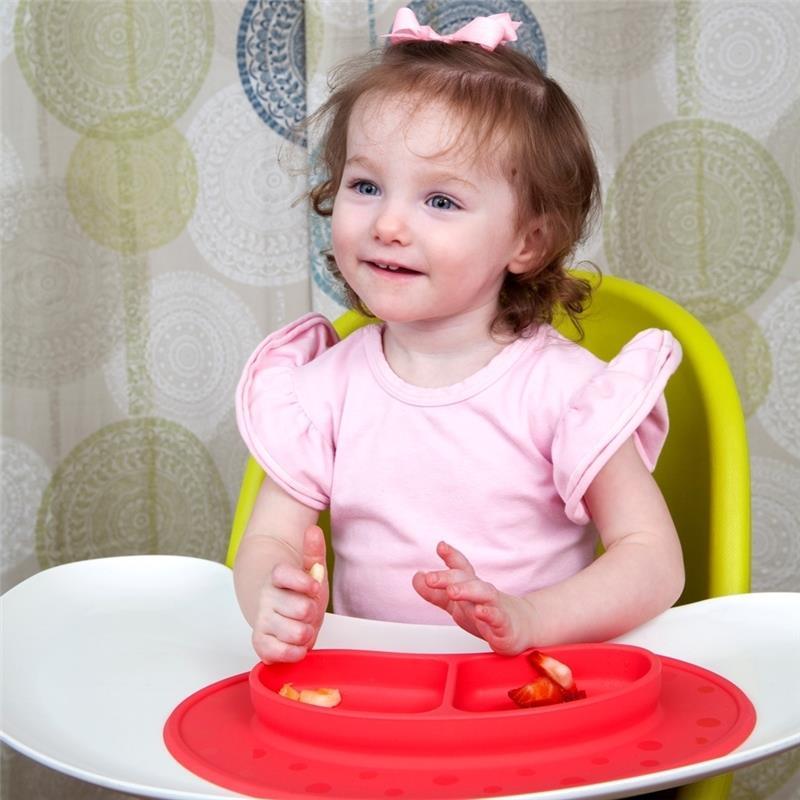 Nuby - Sectioned Silicone Feeding Mat, Assorted Colors Image 2