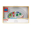 Nuby - Sectioned Silicone Feeding Mat, Gray Image 3
