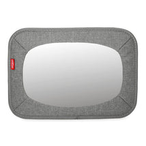 Nuby - Shatterproof Rear Facing Backseat Baby Mirror, Grey Image 1