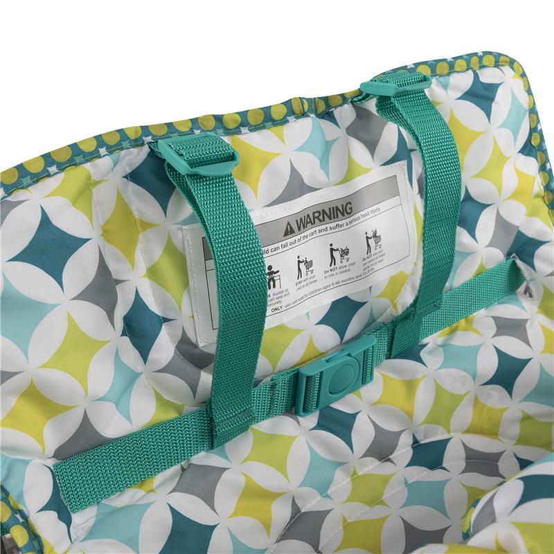 Nuby - Shopping Car & High Chair Cover, Diamond Print Image 3