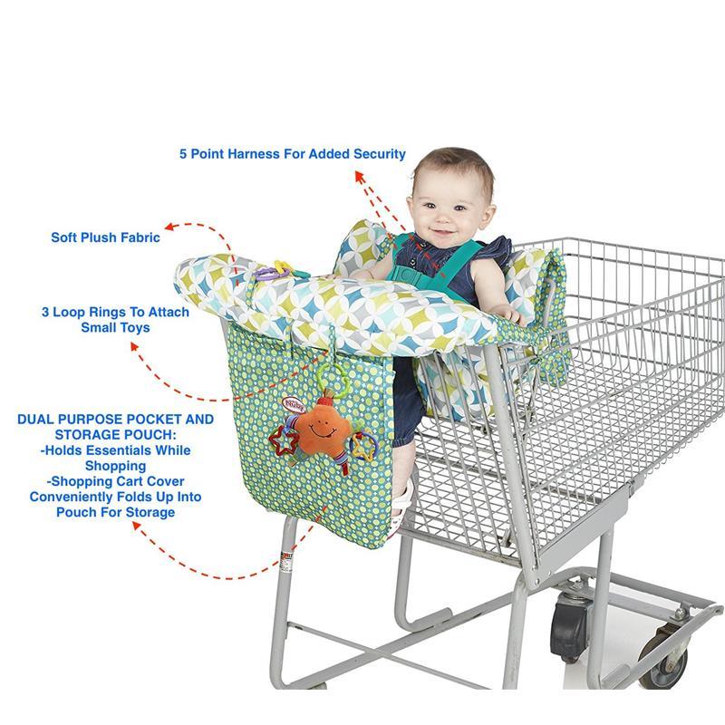 Nuby - Shopping Cart N/ Hi Chair Cover Image 4