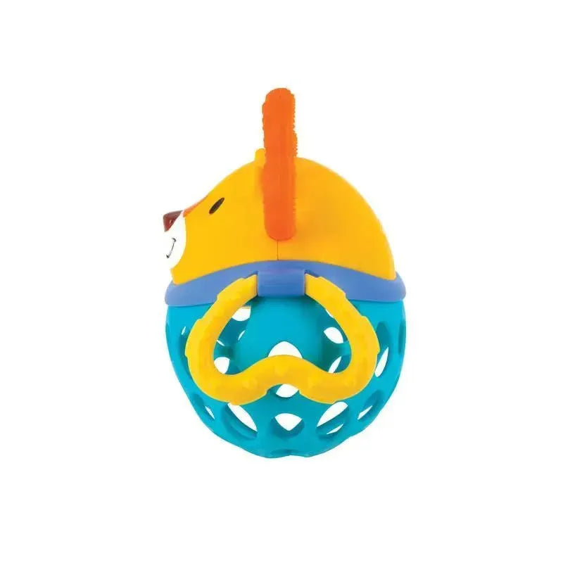 Nuby - Silly Shakers Animal Rattle Toy, Lion Image 3