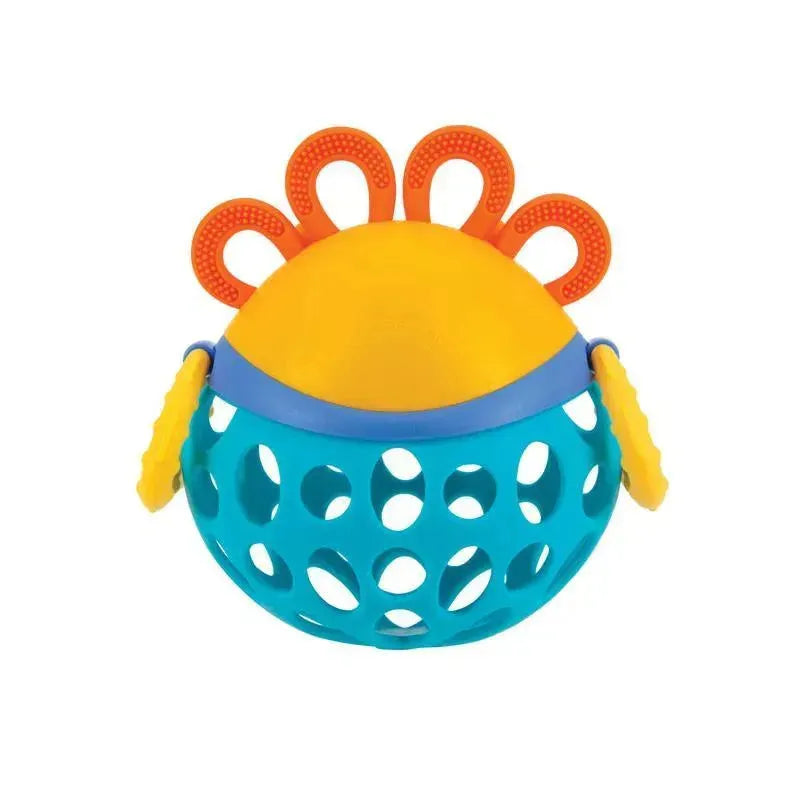 Nuby - Silly Shakers Animal Rattle Toy, Lion Image 4