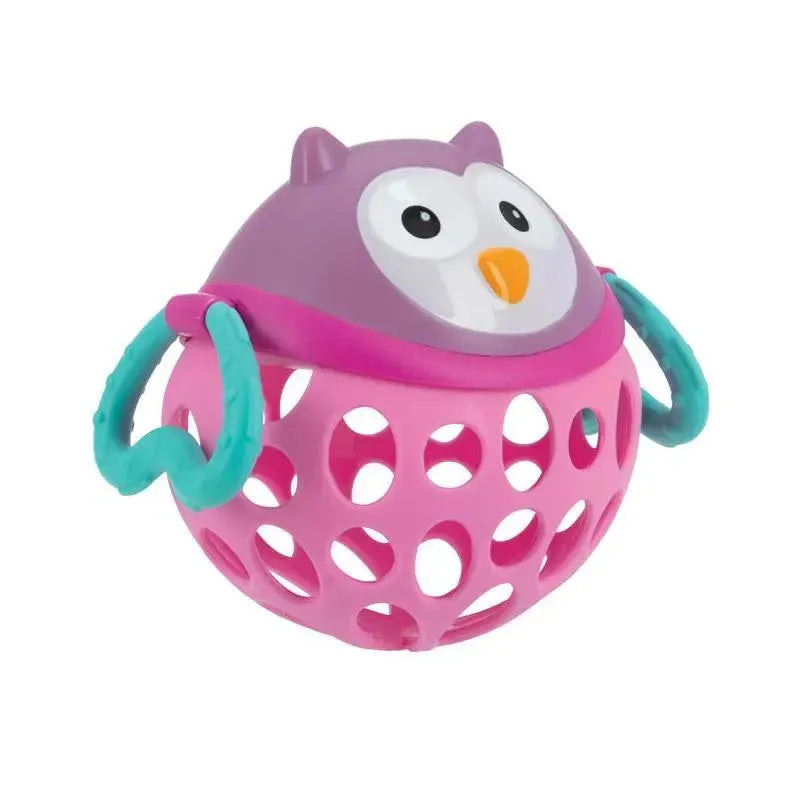Nuby - Silly Shakers Animal Rattle Toy, Owl Image 3