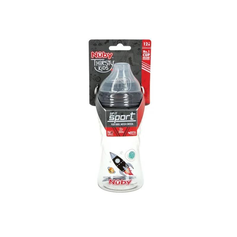 Nuby - Sip-It Sport Soft Spout Sport Bottle, Rocket Image 5