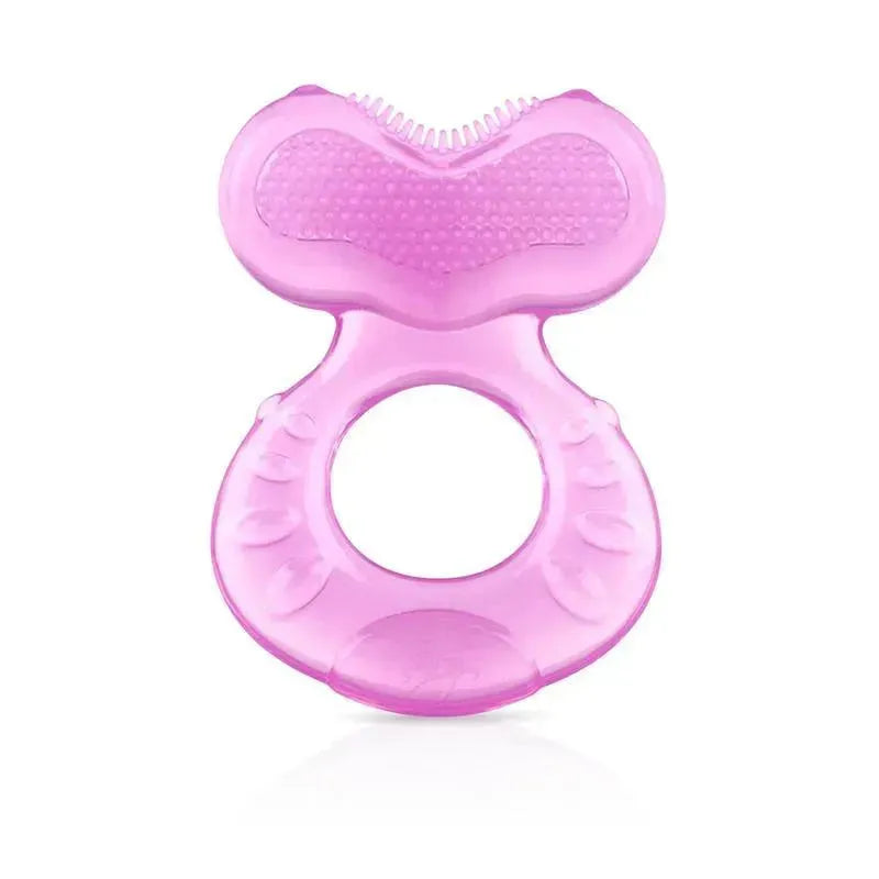 Nuby - Step 1 Soft Silicone Teether, Pink | MacroBaby