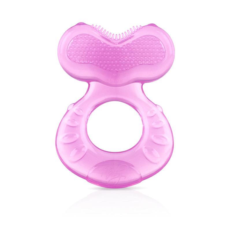 Nuby - Step 1 Soft Silicone Teether, Pink Image 1
