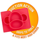 Nuby - Sure Grip Mini Silicone Placemat, Red Monkey Image 2