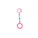 Nuby - Tag A Long Teether Pink Image 1