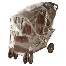 Nuby - Tandem Stroller Weather Shield, Clear Plastic Cover Image 2