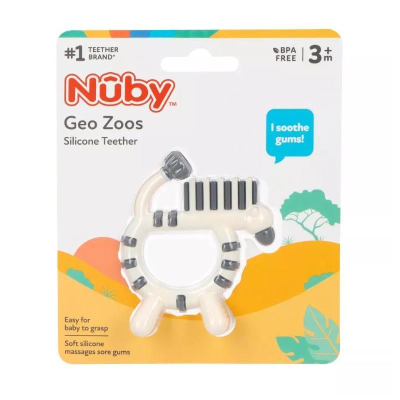 Nuby - Teether Geonimal Zebra Image 1