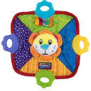 Nuby - Teething Blanket With Silicone Lion and Bear Head Image 4