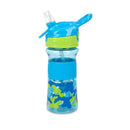 Nuby - Thirsty Kids 12Oz Flip-It Reflex Push Button Soft Spout Cup, Blue Image 2