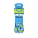 Nuby Flip-It Reflex Travel Cup 12 oz - Aqua Camo Image 4