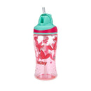Nuby - Thirsty Kids 12Oz No Spill Thin Straw Printed Flip-It Boost Cup, Pink Image 7