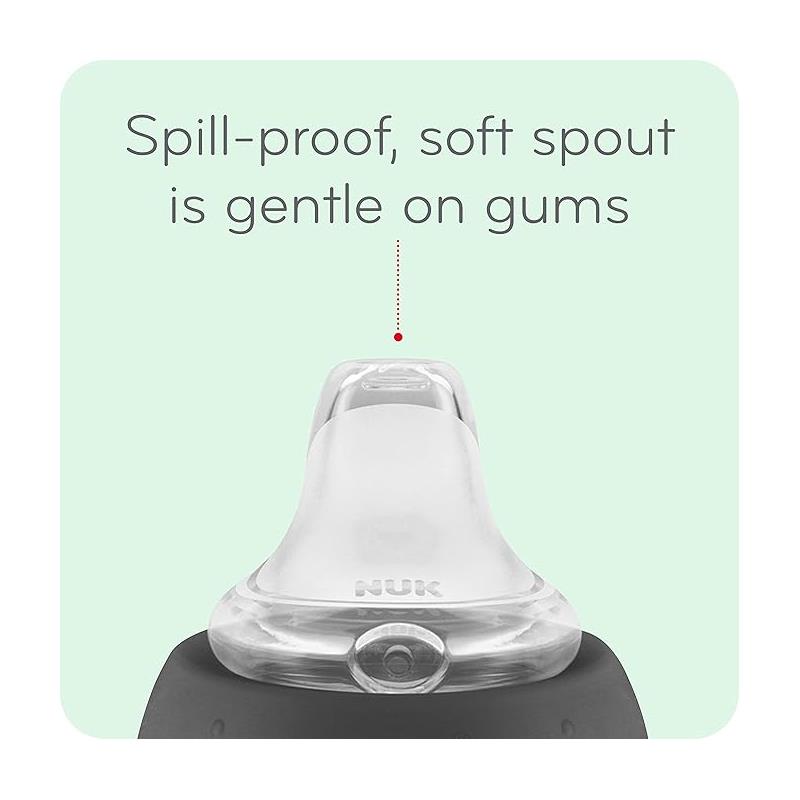 Nuk - 10 oz Active Cup® Silicone Spout Girl Image 5