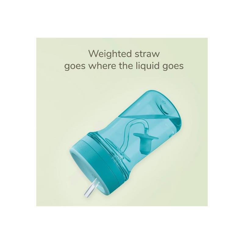 NUK - 10 Oz Everlast Weighted Straw Cup, 12M+ Image 4