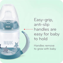 Nuk - 10 oz Learner Cup Tritan Gray Star (BPA Free) Spill Proof Sippy Cup Image 2